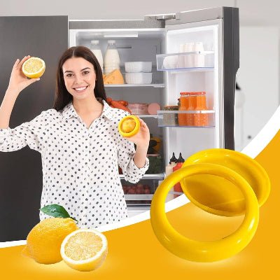 Boite de Conservation Alimentaire - SnapWrap™ - Citron - Sans Pagaille