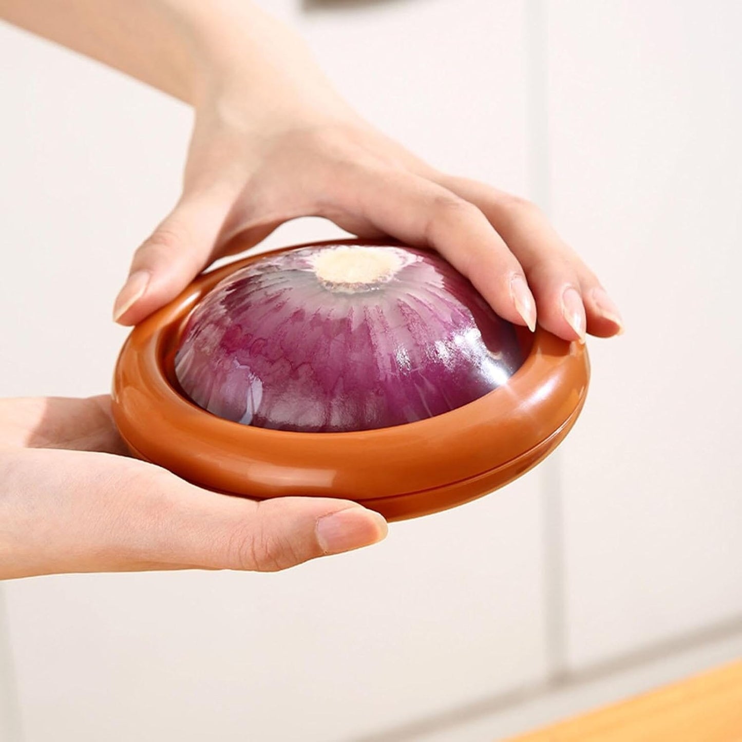 Boite de Conservation Alimentaire - SnapWrap™ - Oignon - Sans Pagaille