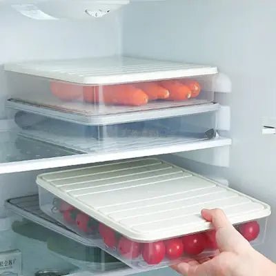 Boîte de rangement - FoodSaverBox™ - Carré blanc - Sans Pagaille