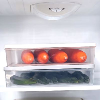 Boîte de rangement - FoodSaverBox™ - Carré blanc - Sans Pagaille