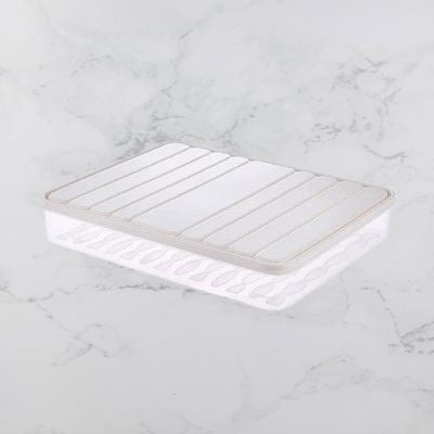 Boîte de rangement - FoodSaverBox™ - Carré blanc - Sans Pagaille