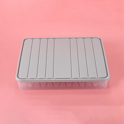 Boîte de rangement - FoodSaverBox™ - Carré gris - Sans Pagaille