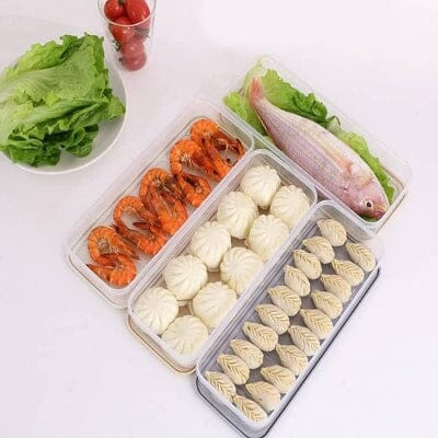 Boîte de rangement - FoodSaverBox™ - Rectangle blanc - Sans Pagaille