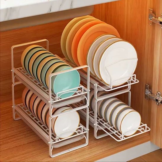 Rangement sous évier | Ajustable - Sans Pagaille